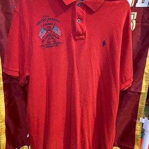 Polo by Ralph Lauren Vibrant Red Men's Polo Shirt